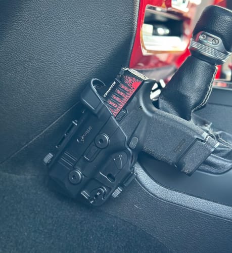 Customer photo review of JL/JLU UNIVERSAL ACCESSORY MOUNT