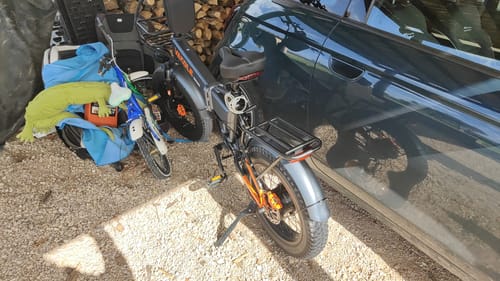 Customer photo review of Vakole CO20 MAX 750W*2 Dual Motor 20" Folding Fat Bike 20Ah Samsung Battery