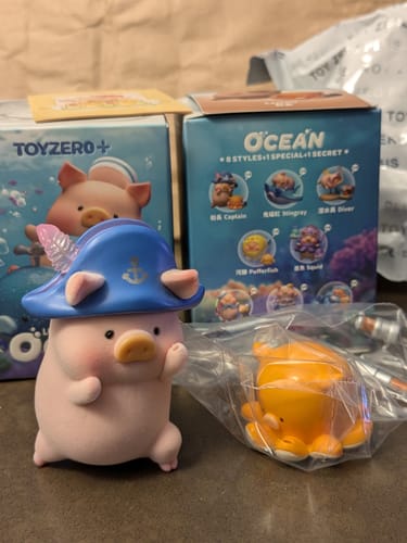 Customer photo review of Lulu The Piggy Ocean Series Blind Box