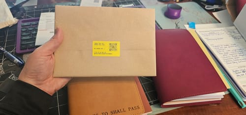 Customer photo review of The Magic Notebook (Gift With Purchase)