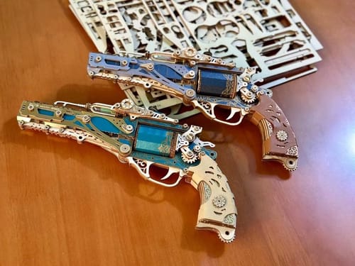 Customer photo review of Revolver 3D Wooden Puzzle Kits