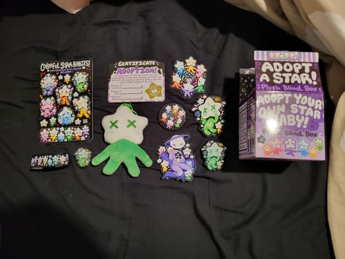 Customer photo review of Adopt a Star Baby Plush Blind Box