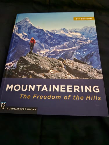 Customer photo review of Freedom of the Hills Paperback, 9th Edition