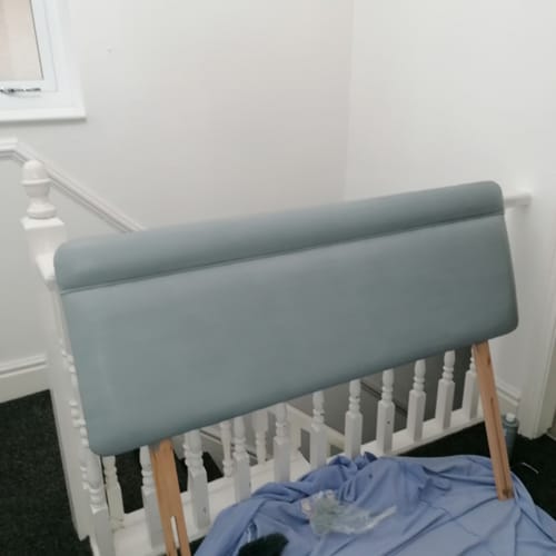 Customer photo review of Fabric Paint -- Light Grey