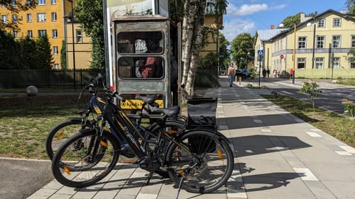 Customer photo review of Electric Trekking Bike C1 ST