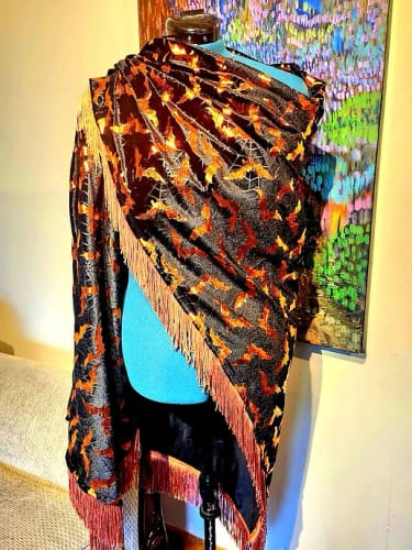Customer photo review of 6" Chainette Fringe Trim, Polyester, Decorative, Versatile for Costumes (Sold by the Yard)