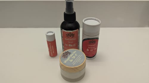 Customer photo review of Tallow Shower Care Bundle