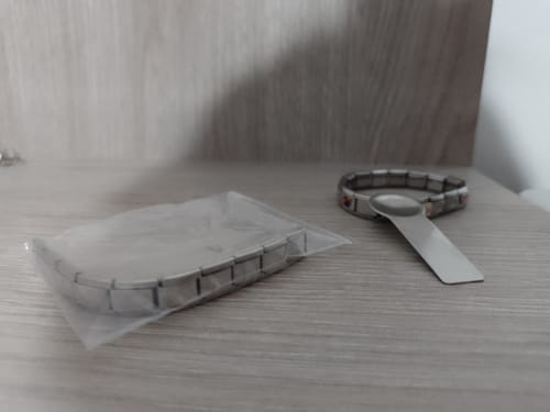 Customer photo review of Italian Bracelet Silver (18 Links)