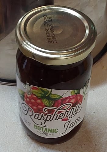 Customer photo review of Botanic Ridge Raspberry Jam, 340gm