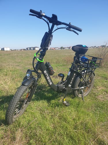 Customer photo review of Engwe L20 SE 250W 20" Foldable Electric Trekking Bike 15.6Ah Step-through E-bike