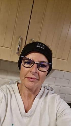 Customer photo review of CozyBand Wireless Headphones