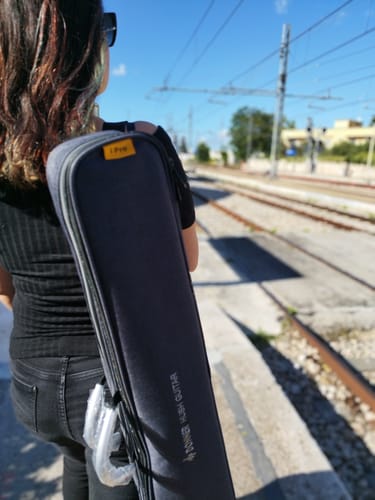 Customer photo review of Donner HUSH-I Pro Chitarra Modalità di suono multiple Chitarra da viaggio