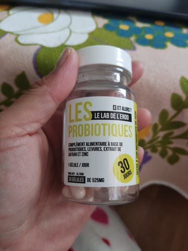 Customer photo review of Probiotiques 9 souches - Safran 30mg