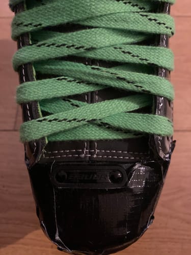 Customer photo review of Long Roller Skates Laces - One Pair