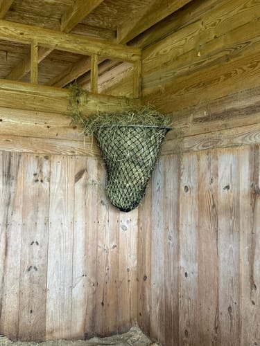 Customer photo review of Hay Chix® Hay Rack