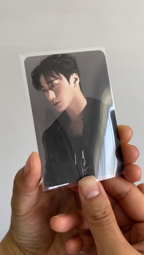 Customer photo review of Premium+ Slim Photocard Sleeves