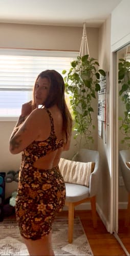 Customer photo review of Rhapsody Paros Onesie