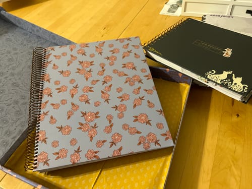 Customer photo review of 2025 Portrait Weekly Planner, Crowd Favorite