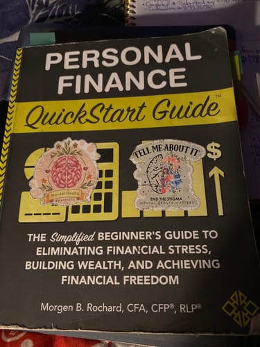 Customer photo review of Personal Finance QuickStart Guide
