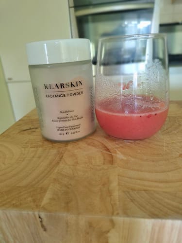 Customer photo review of Radiance Powder