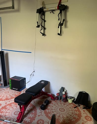 Customer photo review of Major Fitness Adjustable Bench | 1300Lbs Capacity Weight Bench PLT01