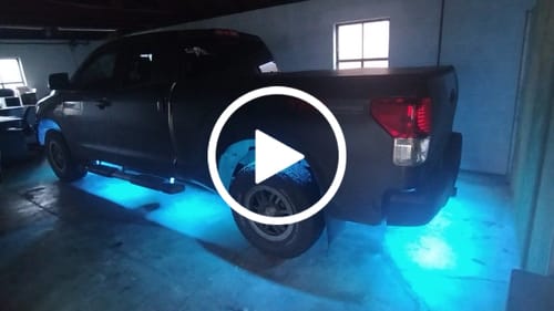 Customer video review of Premium RGB+W Rock Lights (42W)