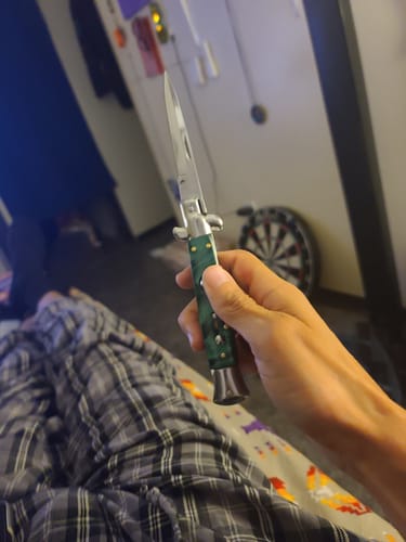 Glen C. review of ltalian Stiletto Pocket Knife image 1 out of 1