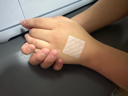 Customer photo review of HAUTUKI Growth Support Patch - 1 Month Supply (1Box)