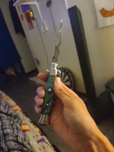 Glen C. review of AKC Mafia Stiletto Pocket Knife image 1 out of 1