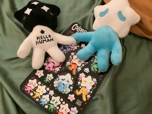 Customer photo review of Adopt a Star Baby Plush Blind Box