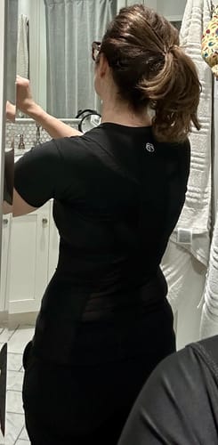 Customer photo review of Posture Shirt For Women - Pullover