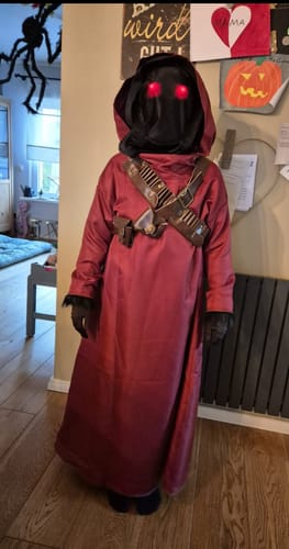 Customer photo review of Kinder SW The Mandalorian Jawa Cosplay Kostüm Halloween Karneval Outfits