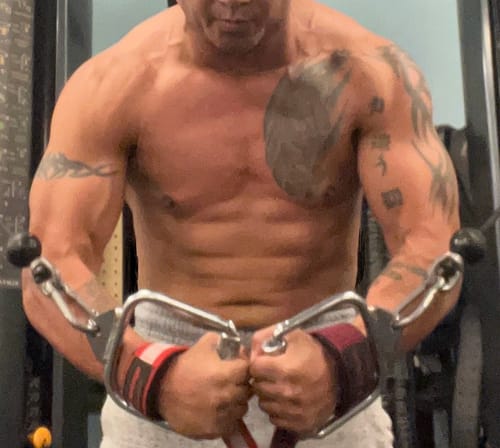 Customer photo review of Strapped Reloaded - Cluster Dextrin/BCAA/EAA