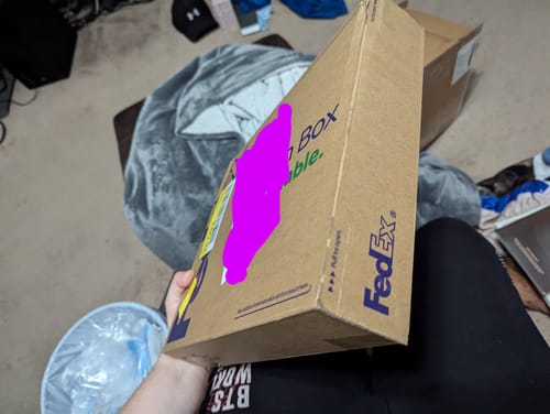 Customer photo review of HYBE OFFICIAL LIGHT STICK BATTERY
