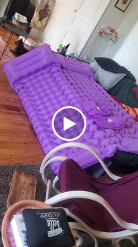 Avis vidéo d'un client sur MATELAS GONFLABLE COZIYA