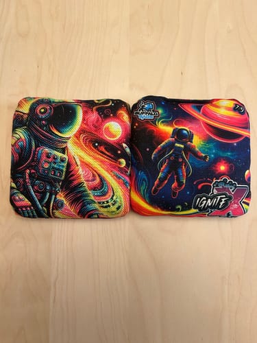 Customer photo review of Buffalo Bags - Ignite X - Neon Galaxy - PRO-X - 7/9