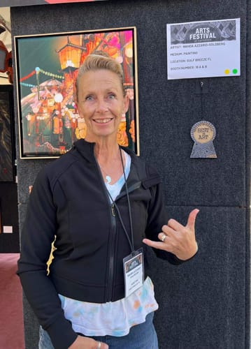 Customer photo review of 12x16 Matting Package Print