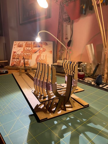 Reseña con foto de un cliente sobre HMS Victory