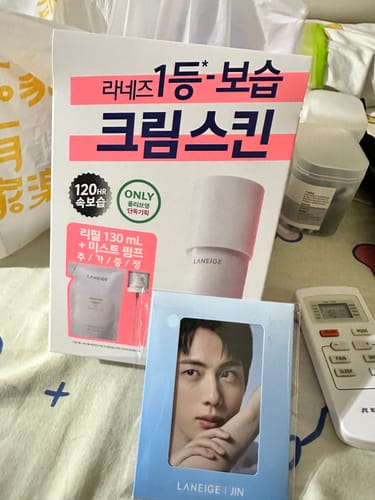 Customer photo review of BTS JIN X LANEIGE - LANEIGE CREAM SKIN 170ml (+130ml RE-FILL + MIST PUMP)