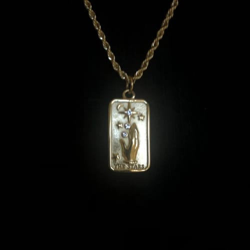 Customer photo review of Classic Tarot Necklace
