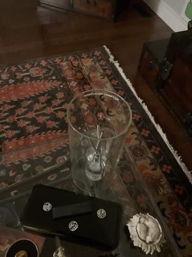 Customer photo review of Hurricane Vase