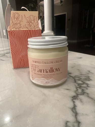 Customer photo review of Whipped Tallow Cream - Clean Cloud