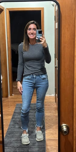 Customer photo review of Lightweight Long Sleeve Tee