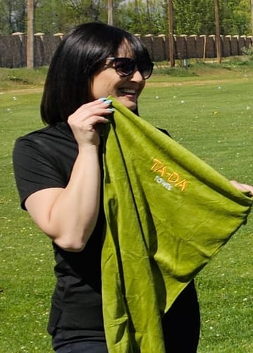 Customer photo review of TA-DA POCKET TOWELS (6 count)
