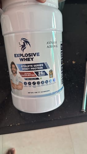 Customer photo review of Athlete Series Whey Protein (100% Isolate)