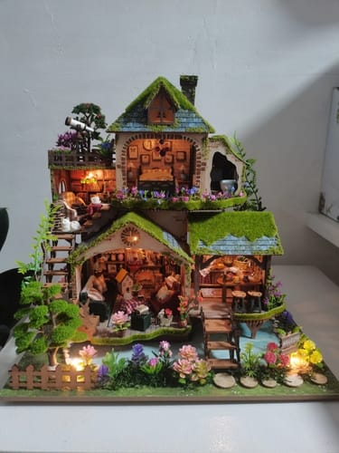 Customer photo review of Forest Adventure DIY Miniature House