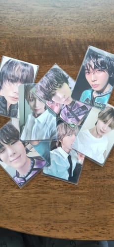 Customer photo review of Premium+ Slim Photocard Sleeves