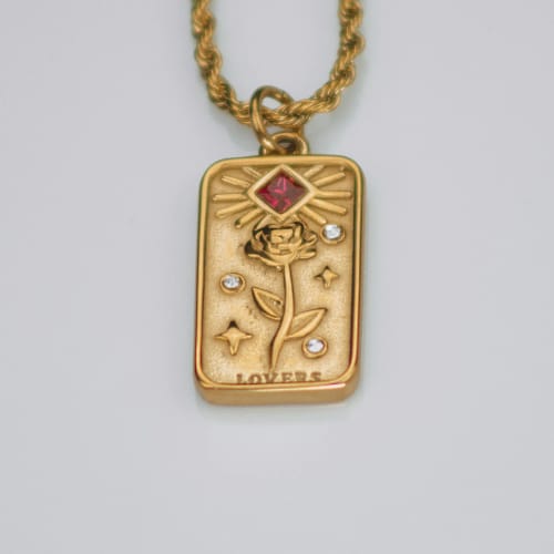 Customer photo review of Classic Tarot Necklace