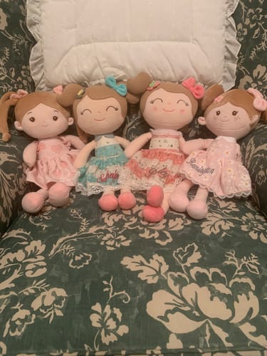 Customer photo review of Personalized Daisy Girl-Blush
