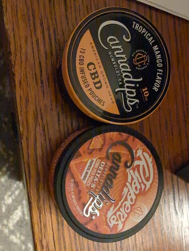 Customer photo review of Tropical Mango 50mg Delta-8